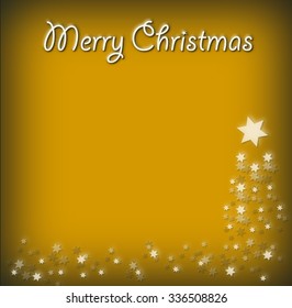 Vector vintage retro christmas background