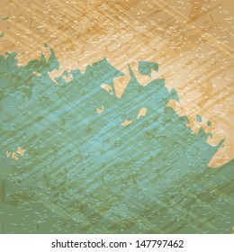 Vector vintage, retro, grunge abstract texture illustration