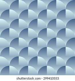 vector vintage retro seamless circle pattern background