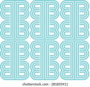 vector vintage retro seamless geometric pattern on paper background