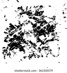 vector vintage scratched black ink background, grunge splash, paint brush
