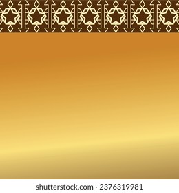 Vector vintage scroll background. vintage banner and classic frame with colorful background. Abstract top border design illustration