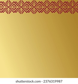Fondo de desplazamiento vectorial vintage. banner vintage y marco clásico con fondo colorido. Resumen de ilustración de diseño de borde superior