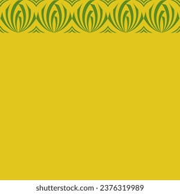 Fondo de desplazamiento vectorial vintage. banner vintage y marco clásico con fondo colorido. Resumen de ilustración de diseño de borde superior