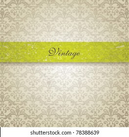 vector vintage seamless background