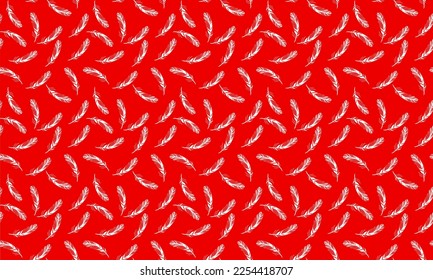 vector vintage seamless pattern bird feather background