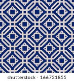 A vector vintage simple square pattern