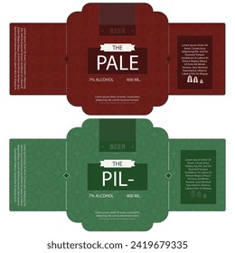 Vector vintage style olive oil labels set. Elegant design for olive oil packaging