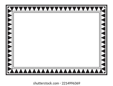 Vektor Vintage Style Page Border 