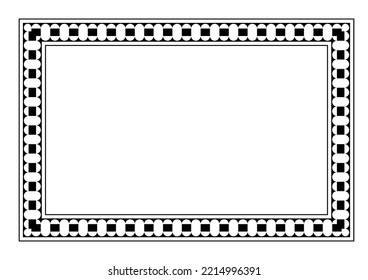 Vector Vintage Style Page Border 
