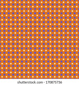 Vector vintage sytle pattern made with different stars