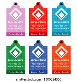 Vector Vintage tags set
