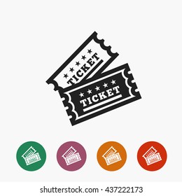 Vector Vintage Ticket Icon