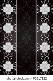 vector vintage Valentine backdrop