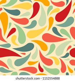 vector vintage wallpaper with geometric pattern