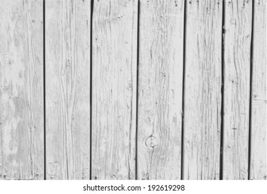 Vector Vintage  White Background Wood Wall