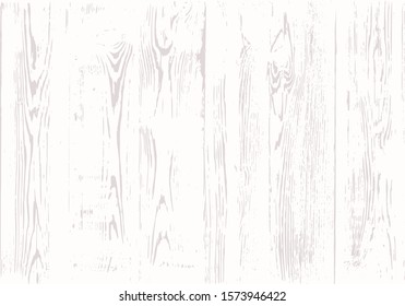 Vector vintage white wooden planks texture. Shabby chic background. Washed wood texture.
