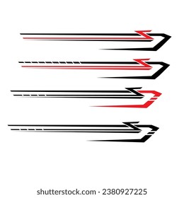 vector vinyl livery strips decal stickers for car body wrapping