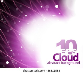 Vector violet abstract background