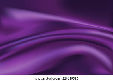 Vector of Violet silk fabric background