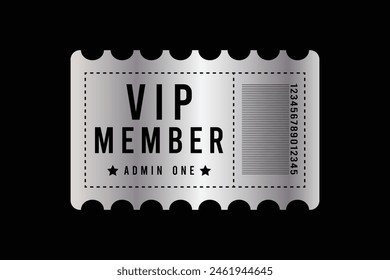 Vector VIP golden and platinum card. Luxury design for VIP member. golden ticket. Eps10.