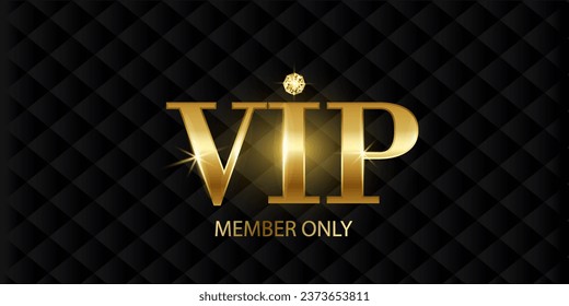 VIP-Mitgliedskarte schwarz 
Premium-Qualität, Premium-Einladungskarten-Poster.