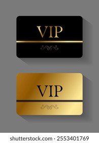 Vector VIP Platinum member card platinum and Black ,premium quality , premium invitation card poster	
