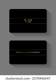 Vector VIP Platinum member card platinum and Black ,premium quality , premium invitation card poster .	
