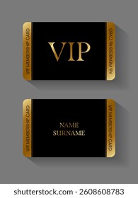 Vector VIP Platinum member card platinum and Black ,premium quality , premium invitation card poster	
