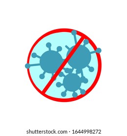 vector virus bacteria with a simple concept. suitable for various design purposes.