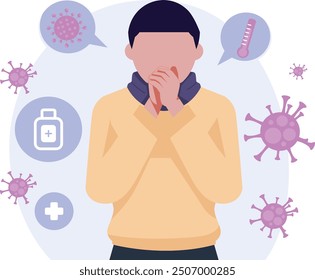 vector, virus, infection, diagnosis, covid-19, coronavirus, disease, infectious, viral, pandemic, medical, covid, nasopharyngeal, casstte, detection icon, rapid reaction, coronavirus disease, 

