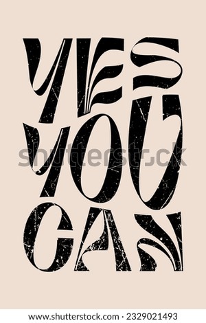 Vector vitage motivational poster 