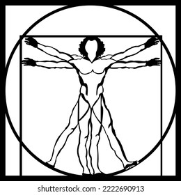 Der VITRUVIAN MAN ist für das Laserschneiden von Metall und Holz geeignet.