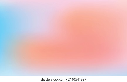 Vector vivid blurred colorful background.