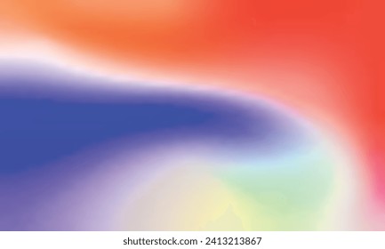 Vector vivid blurred colorful wallpaper background.