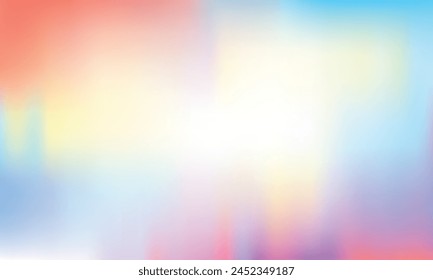 Vector vivid blurred colorful wallpaper background