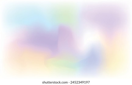 Vector vivid blurred colorful wallpaper background