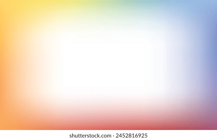 Vector vivid blurred colorful wallpaper background
