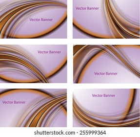 Vector volume color  bow for design