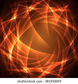 Vector vortex magical energy.