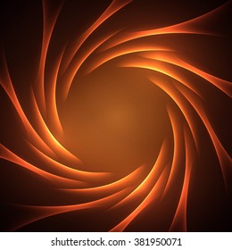 Vector vortex magical energy.