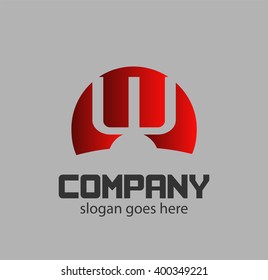 Vector W logo icons
