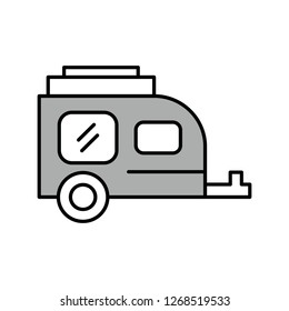 Vector wagon icon
