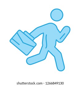 Vector walking icon