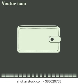 Vector wallet for cards and money