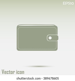 Vector wallet for cards and money