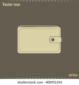 Vector wallet for cards and money