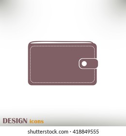Vector wallet for cards and money