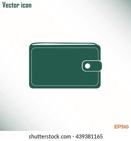 Vector wallet for cards and money