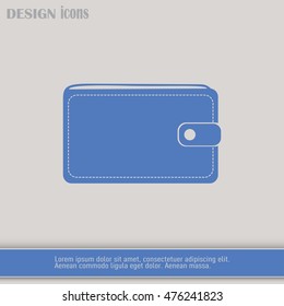 Vector wallet for cards and money